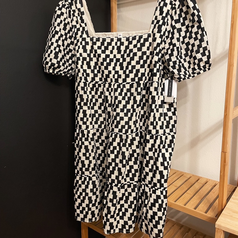 Nordstrom BP checkerboard dress
